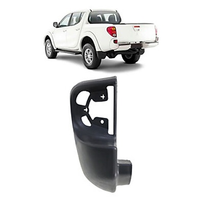 Ponteira Parachoque L200 Triton: Preto Liso e Durável