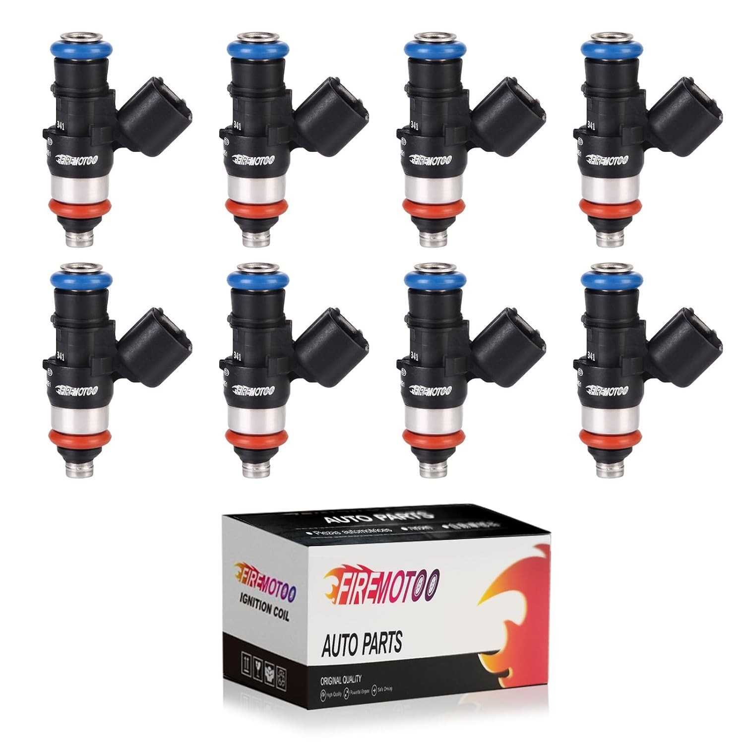 Kit 8 Injetores de Combustível 4 Furos para Chevy Camaro, Corvette, SS e Pontiac G8 6.0L/6.2L/7.0L