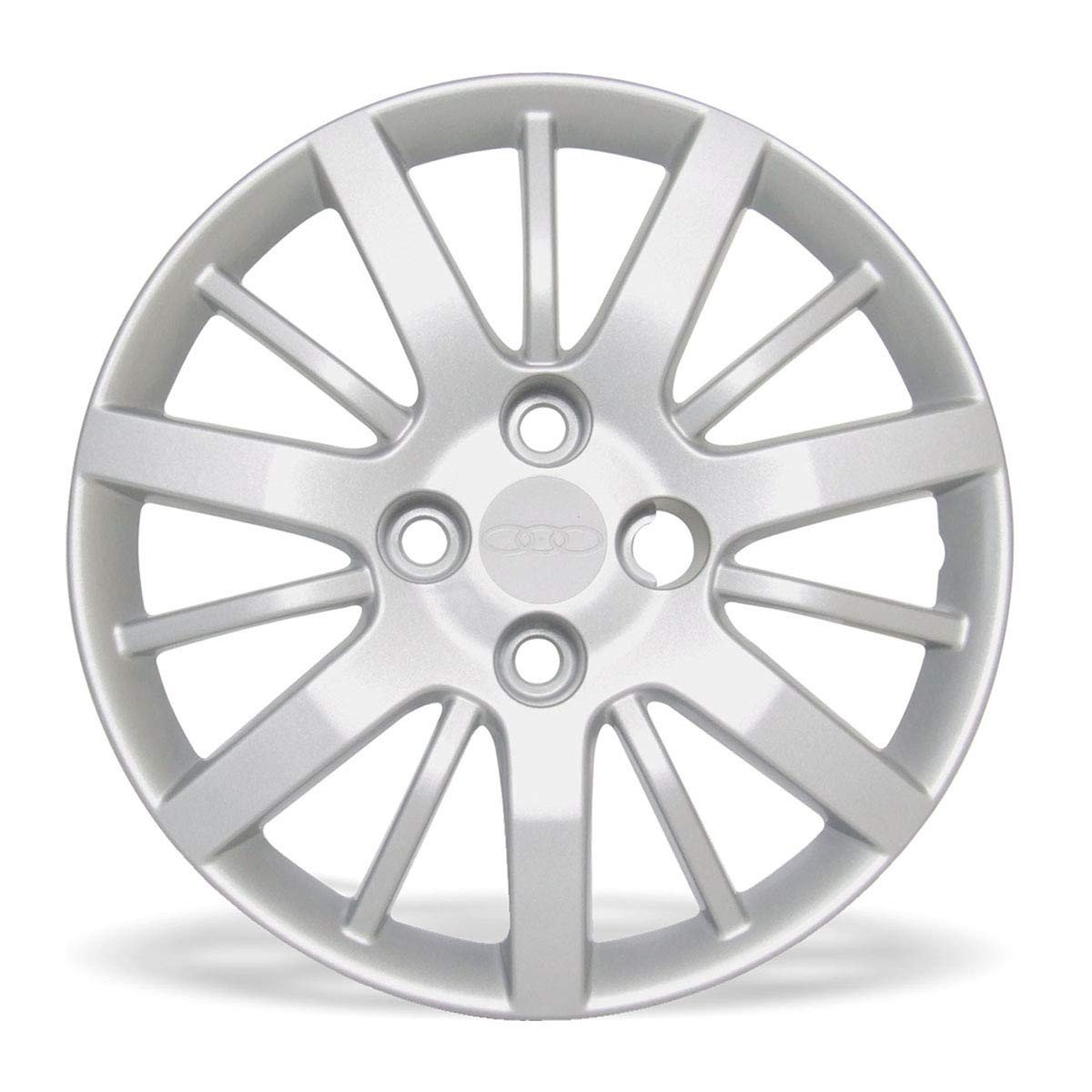 Calota Aro 14 Grid Fiat Siena/Palio 09/10 Prata - Fixação por Parafuso