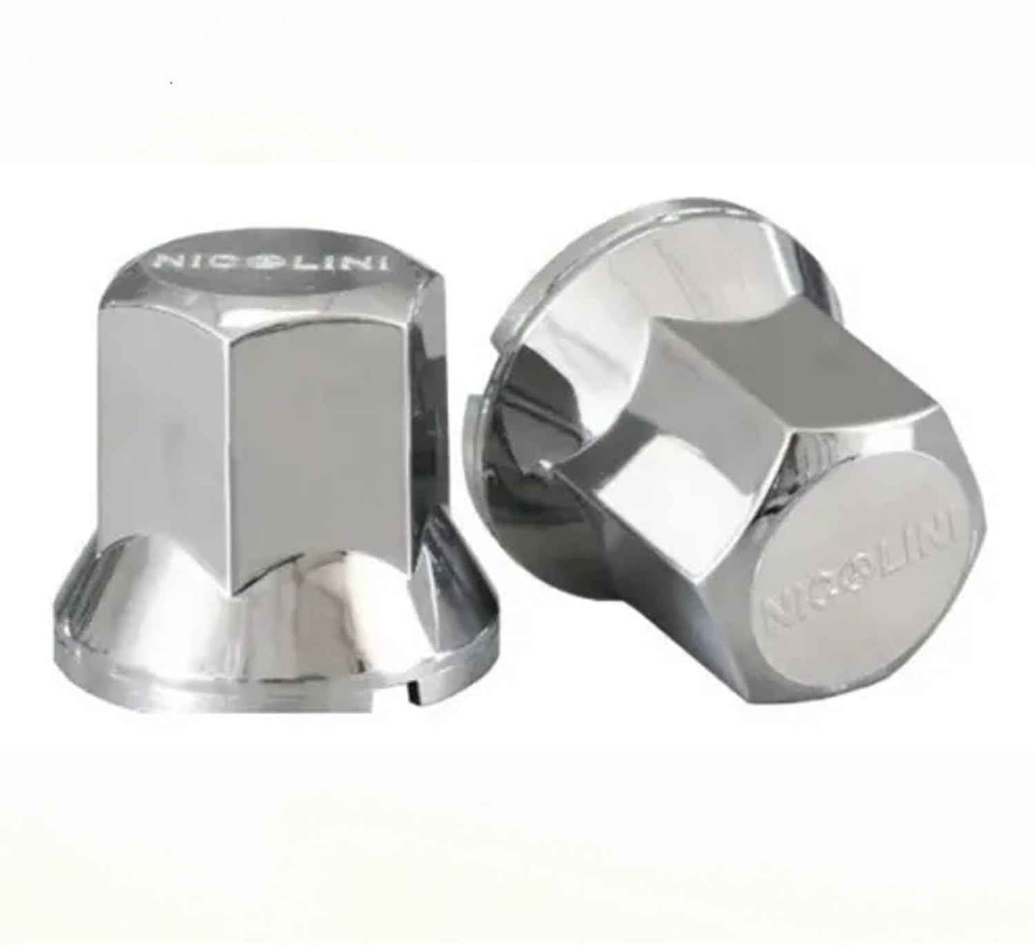Kit 90 Capas de Porca Nicolini Cromada 33mm: Proteção e Estilo para seu Caminhão