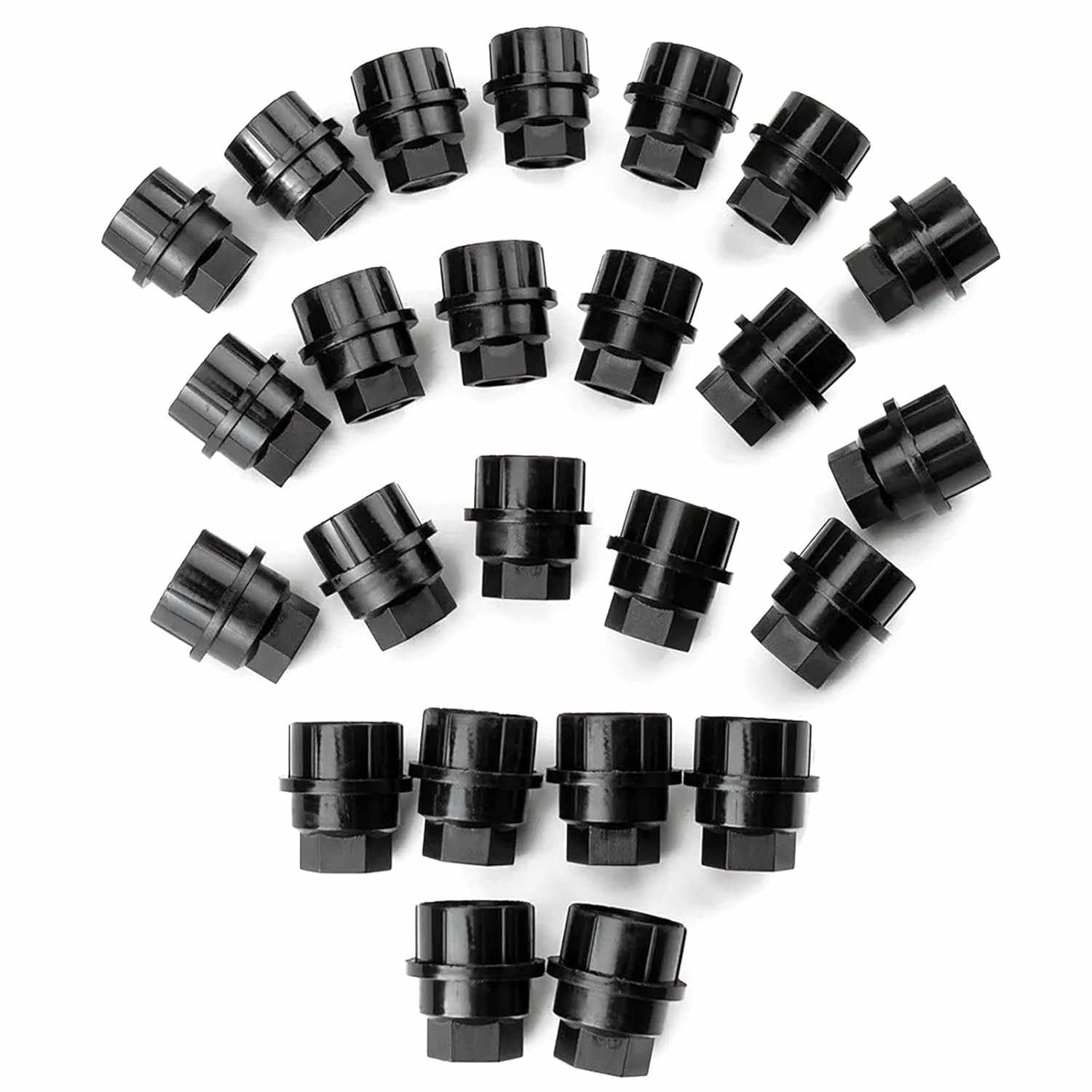 Kit 24 Tampas de Porca de Roda Automotiva 15646250 - Compatível com Savana 2500/3500 (1996-2002)
