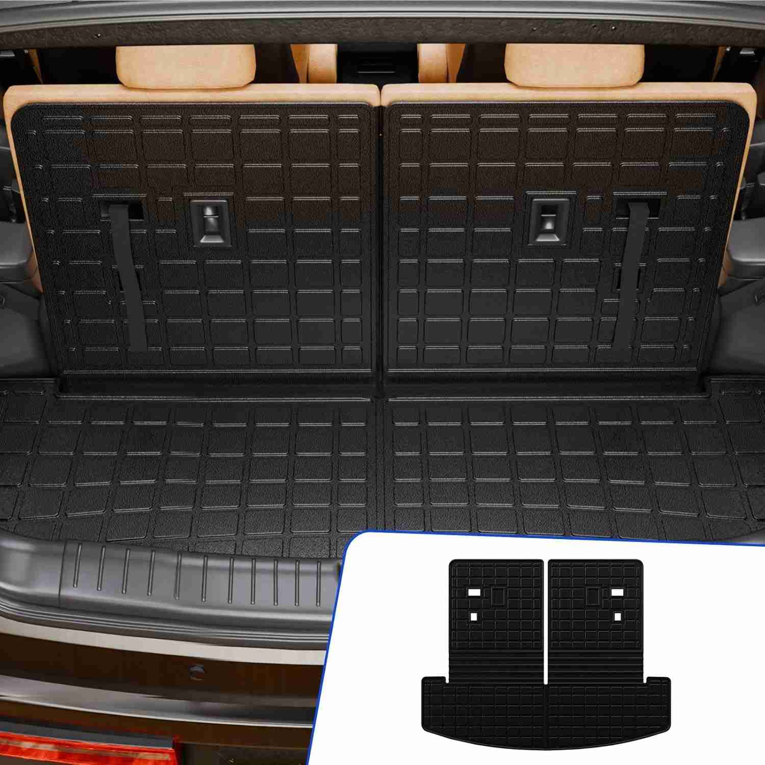 Tapete de Porta-Malas Rongtaod para Hyundai Santa Fe 2024-2026: Proteção Completa e Estilo All-Weather