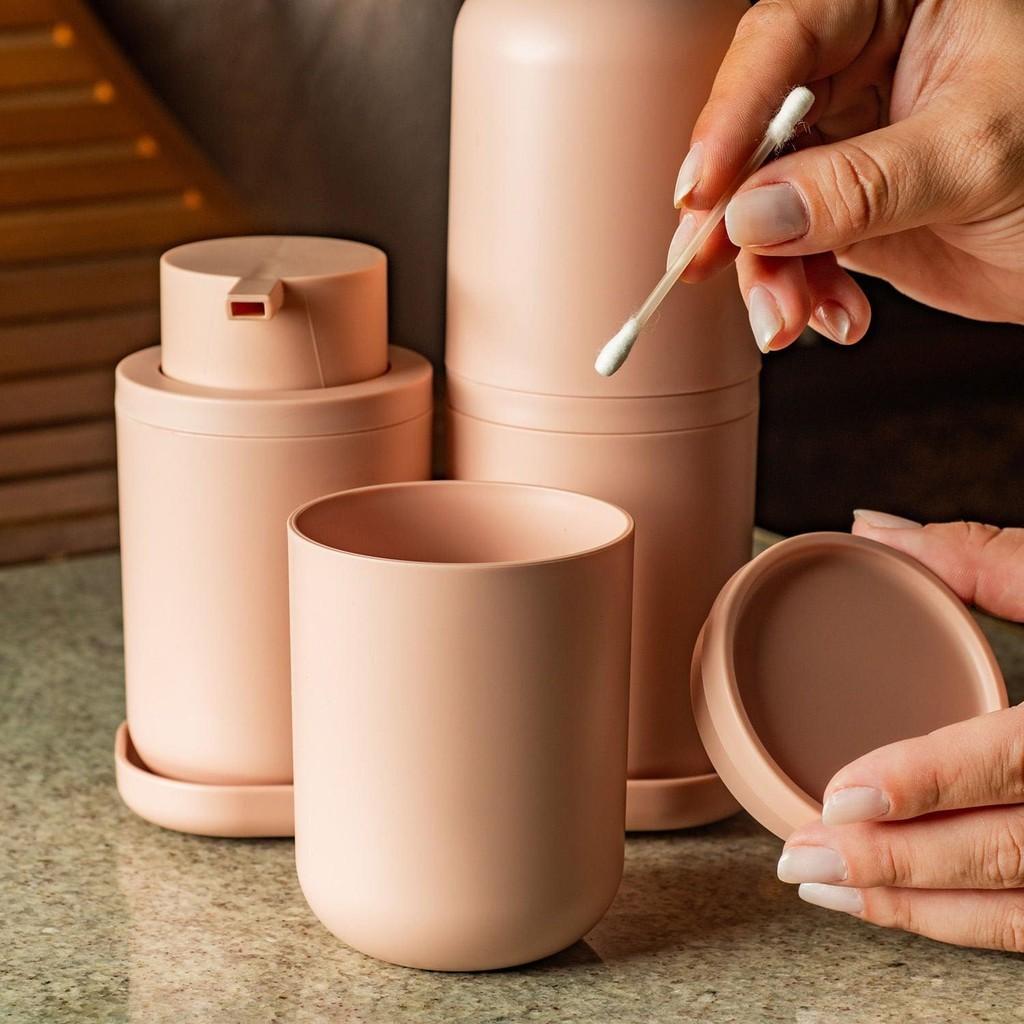 Porta Algodão Bold: Organize Seu Banheiro com Estilo