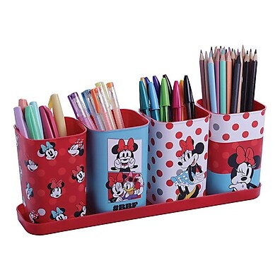 Porta Caneta Minnie – Organize com Estilo e Praticidade