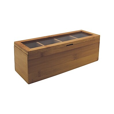 Porta Chá de Bambu Oikos: Organize com Estilo!