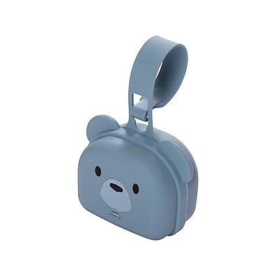 Porta Chupeta Ursinho Azul Plasútil: Prático e Seguro!