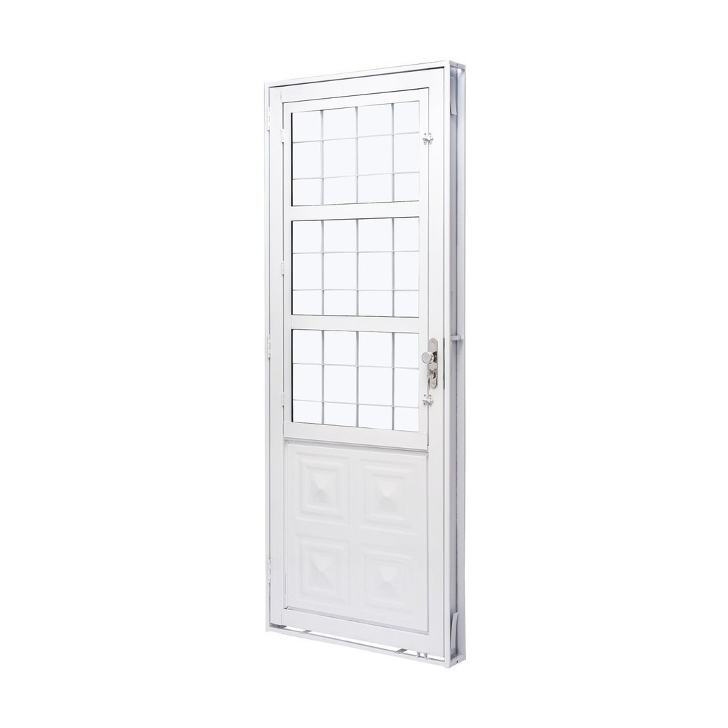 Porta de Aço 215x83cm: Segurança e Elegância