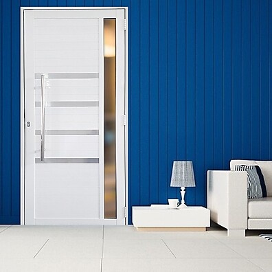 Porta de Alumínio 210x80cm: Segurança e Elegância