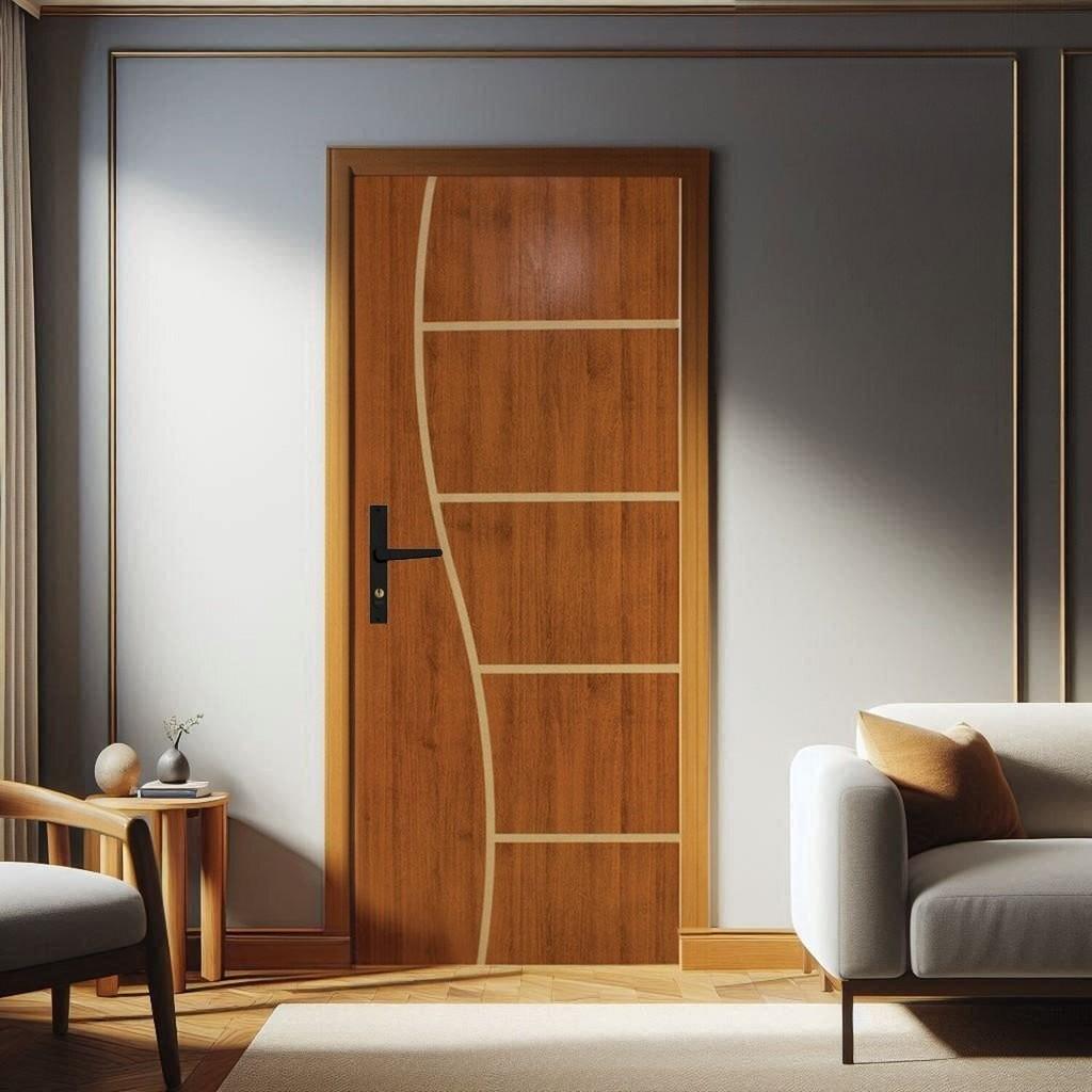 Porta de Madeira 210x80cm: Beleza e Durabilidade
