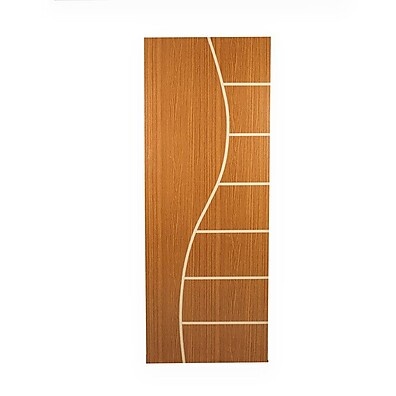 Porta de Madeira Decorada 210x80cm MGM: Elegância e Qualidade