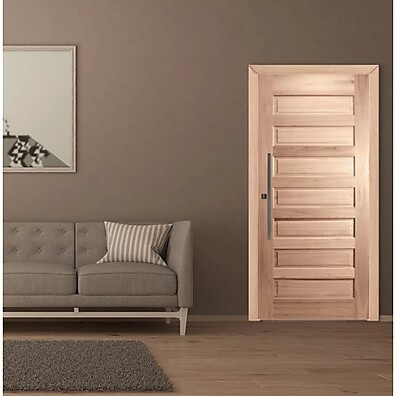 Porta de Madeira Maciça 210x80cm Esel Paris