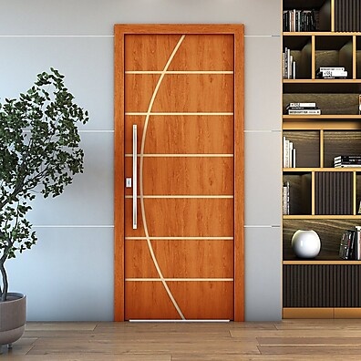 Porta de MDF Valuchi: Beleza e Praticidade