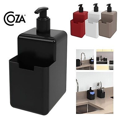 Porta Detergente e Esponja 2 em 1 – Organize sua Cozinha