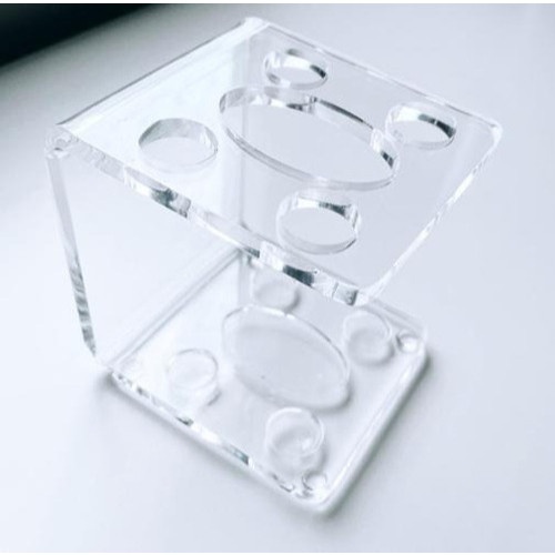 Porta Escova Acrílico Cristal: Elegância e Higiene