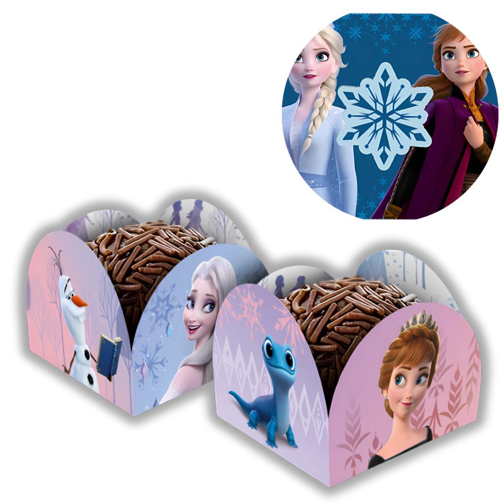 Porta Forminha Frozen: Decore Sua Festa!