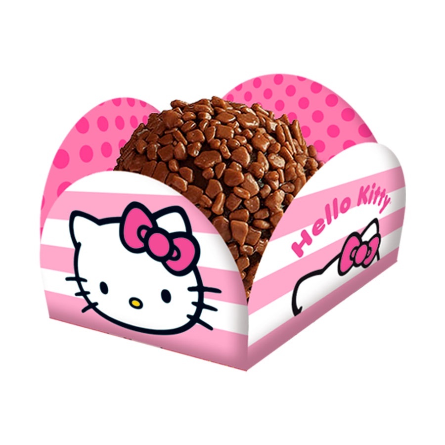 Porta Forminha Hello Kitty: 40 Unidades para Festa!
