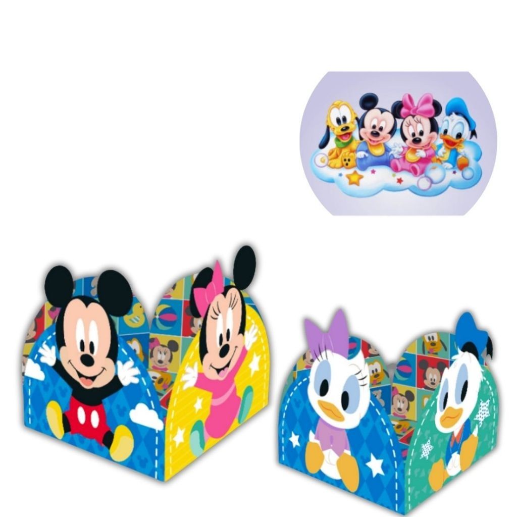 Porta Forminha Mickey Baby: Decore sua Festa Disney!
