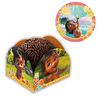 Porta Forminha Moana Baby Regina: Decore Sua Festa!