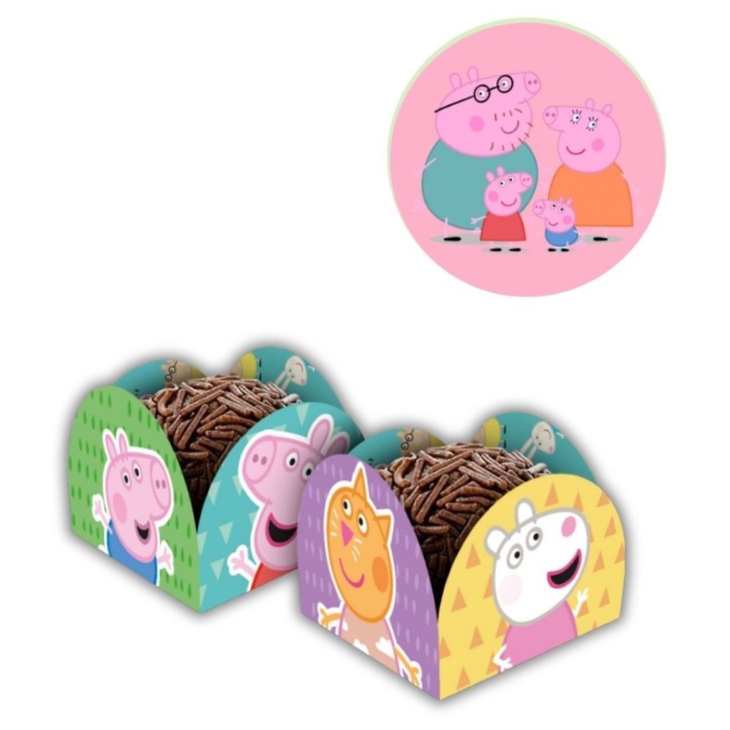 Porta Forminha Peppa Pig: Festa Incrível!