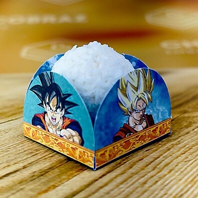 Porta Forminhas Dragon Ball Z FESTCOLOR - Doces Temáticos