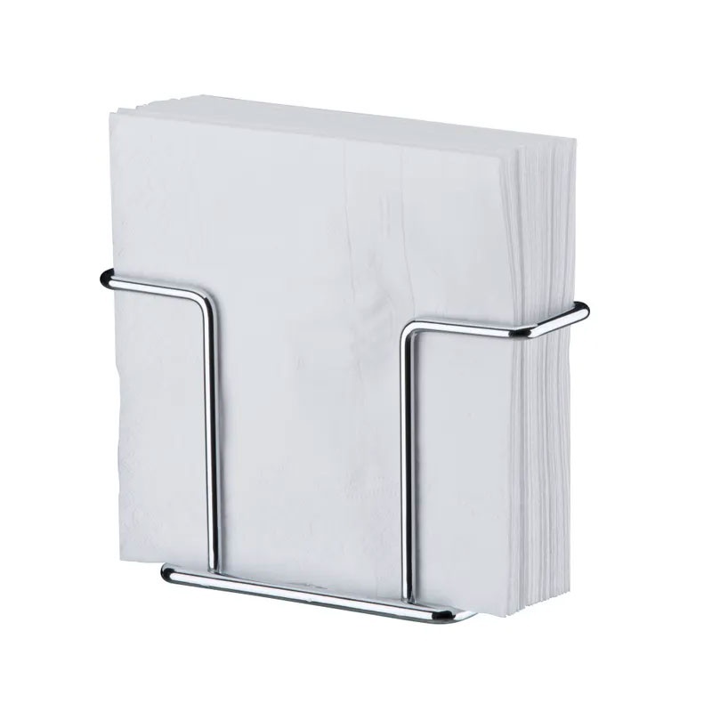 Porta Guardanapo Cromado Future: Elegância na Sua Mesa