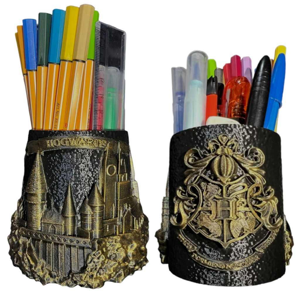 Porta Lápis Hogwarts Harry Potter: Organize Seu Espaço com Magia!
