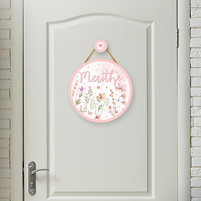 Porta Maternidade Personalizado: Nome do Bebê!
