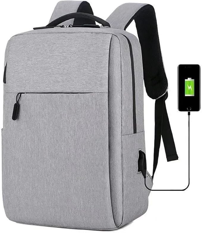 Mochila Executiva Unissex Slim para Notebook - Impermeável, Porta USB, Vários Compartimentos – Ideal para Trabalho, Estudos e Viagens