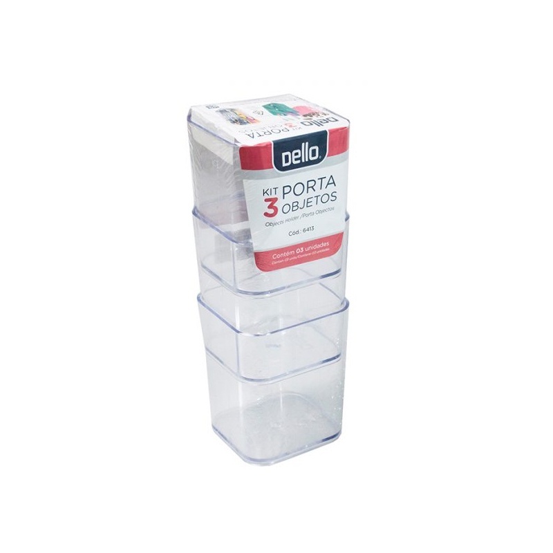 Porta Objetos Dello: Organize com Elegância!
