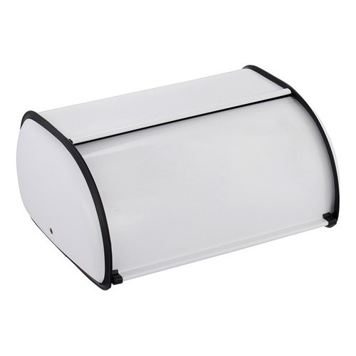Porta Pão Aço Inox Line: Organize Pães e Biscoitos com Estilo