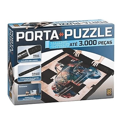 Porta Puzzle Grow: Organize e Leve Seus Quebra-Cabeças!