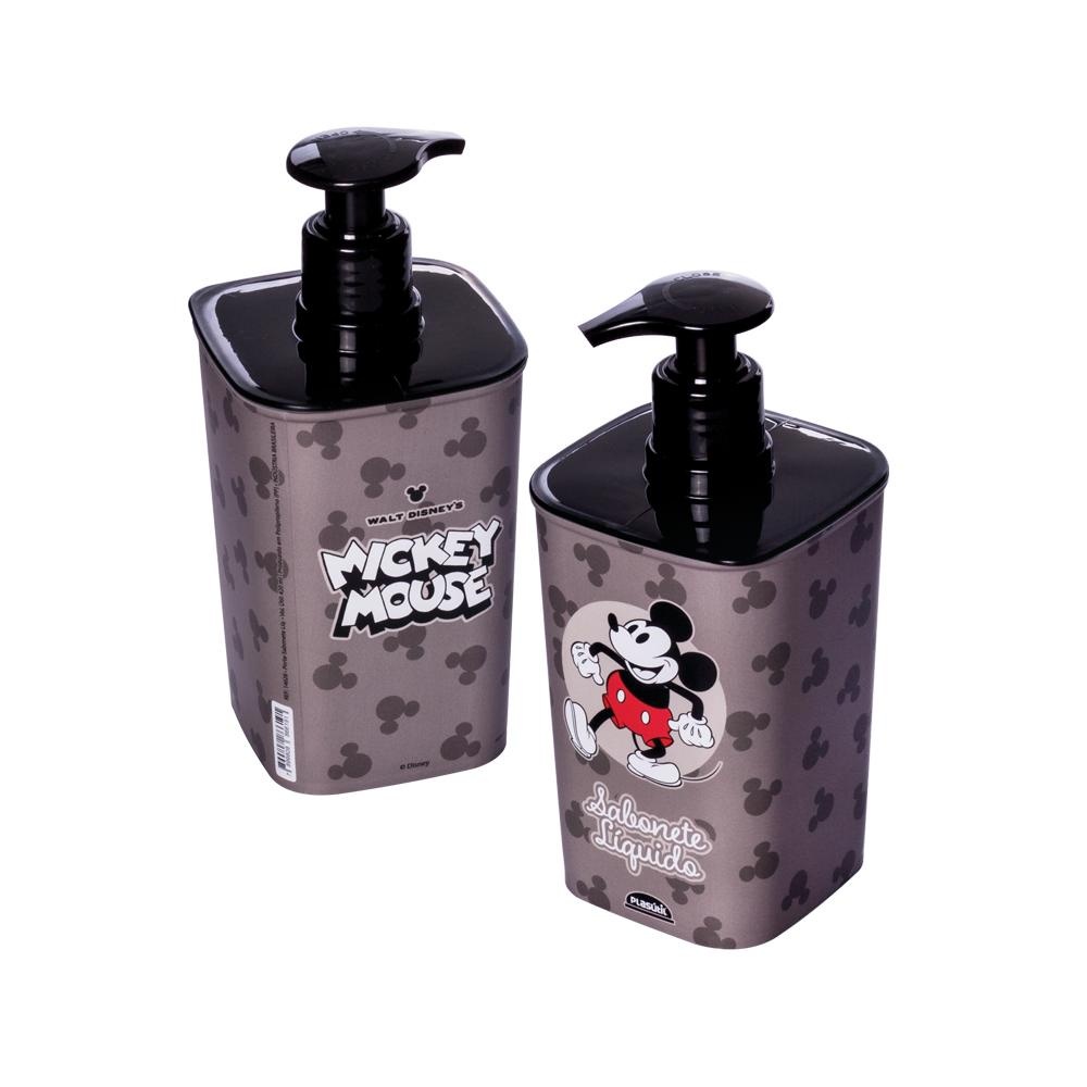 Porta Sabonete Líquido Mickey: 420ml de Diversão!