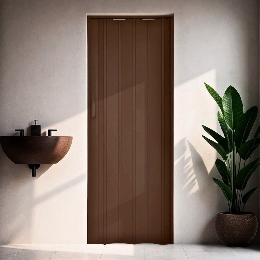 Porta Sanfonada PVC 210x72cm: Economize Espaço!