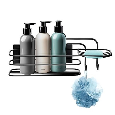 Porta Shampoo 3M Black: Organize Seu Banho!