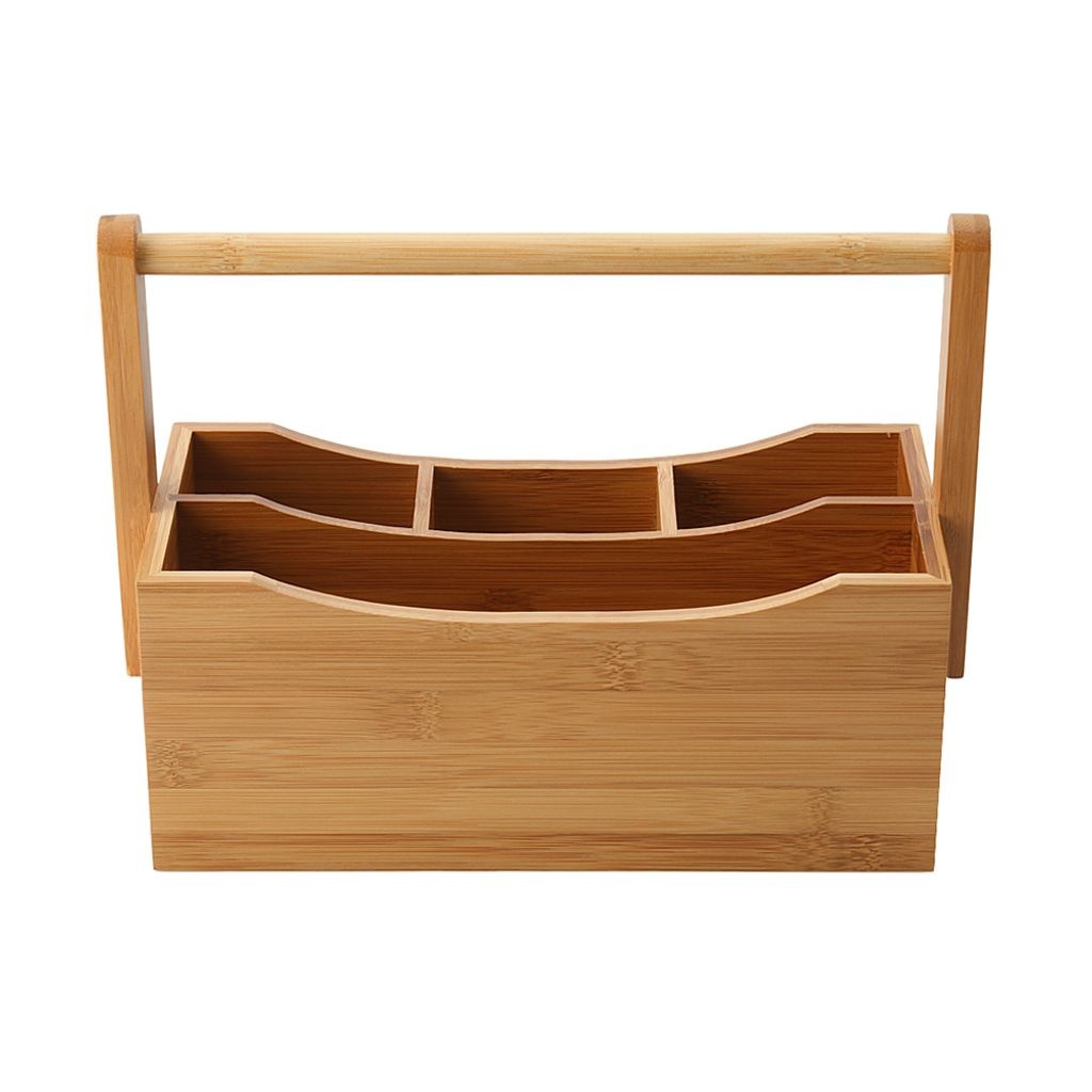 Porta Utensílios Bambu: Organize com Estilo!