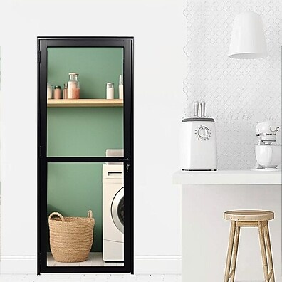 Porta Veneza 210x70 Esquerda: Elegância e Durabilidade em Alumínio
