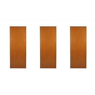 Portas de Madeira Melamínicas: Kit 3 Folhas 210x82cm
