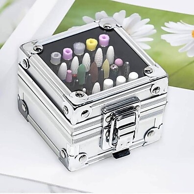 Maleta Porta Brocas 25 Furos – Compacta e Portátil