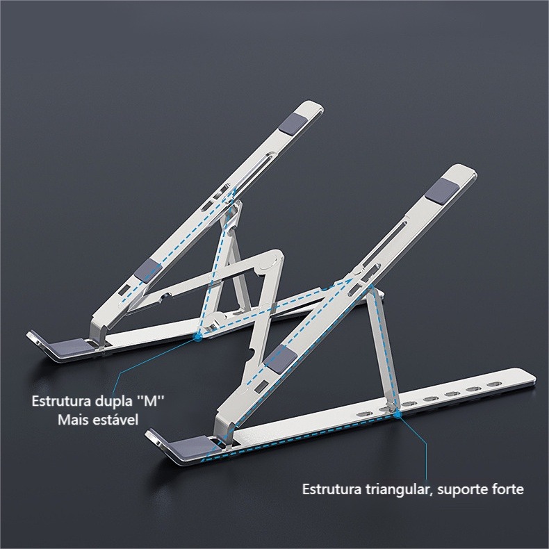 Suporte Notebook FF0036: Ergonômico, Leve e Portátil