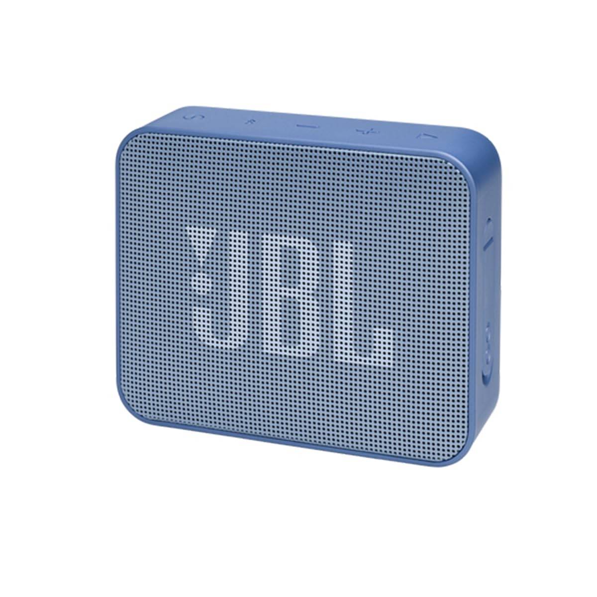 JBL Go Essential: Caixa de Som Bluetooth Portátil e à Prova D'água - Azul Vibrante
