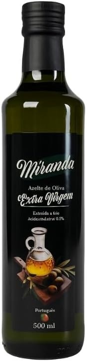 AZEITE PORTUGUÊS EXTRA VIRGEM MIRANDA 500ML