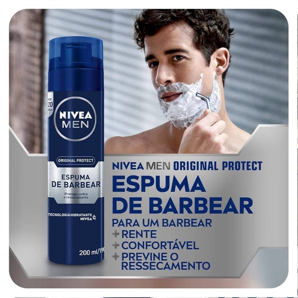 Kit Barba Nivea: Barbear Perfeito + Pós-Barba
