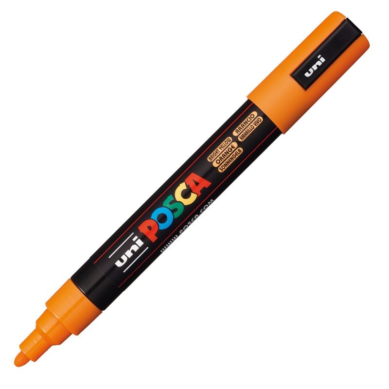 Posca PC-5M Laranja: A Caneta Versátil para Sua Arte!