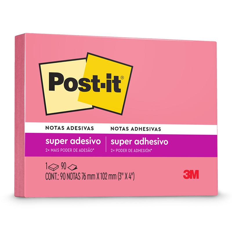 Post-it Rosa Positivo: Organize-se com Cores!
