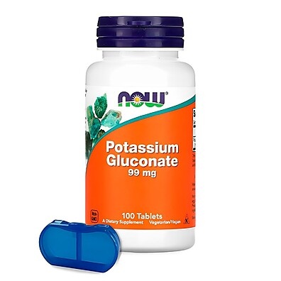 Potássio Now Foods: 99mg para Mais Energia!