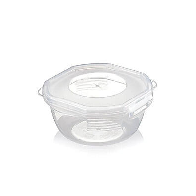 Pote 450ml com Travas: Organize com Praticidade!