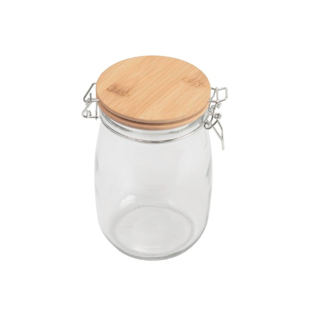 Pote de Vidro 1L: Organize com Estilo!
