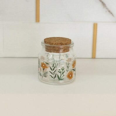 Pote de Vidro Lyor Flora: Frescor com Elegância