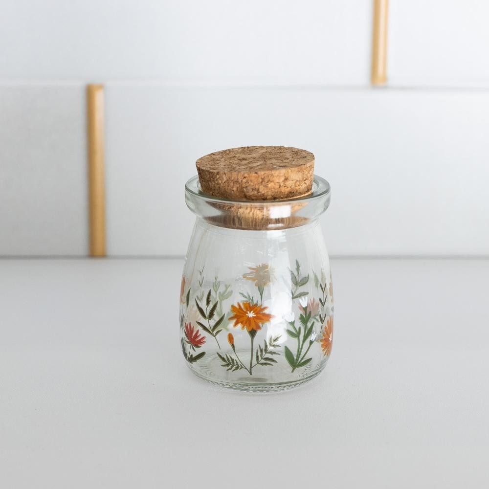 Pote de Vidro Lyor Flora: Frescor e Elegância