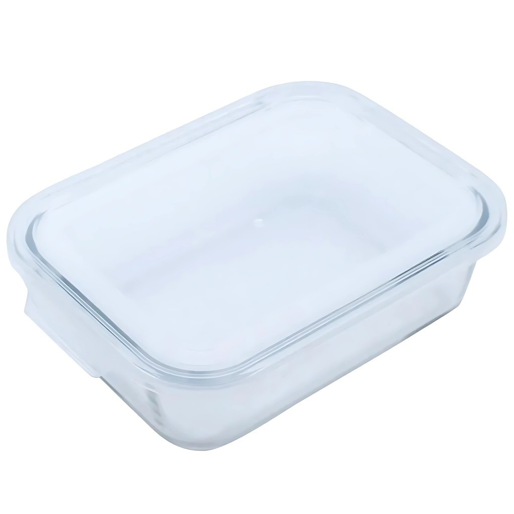 Pote de Vidro Mor: Frescor e Praticidade!